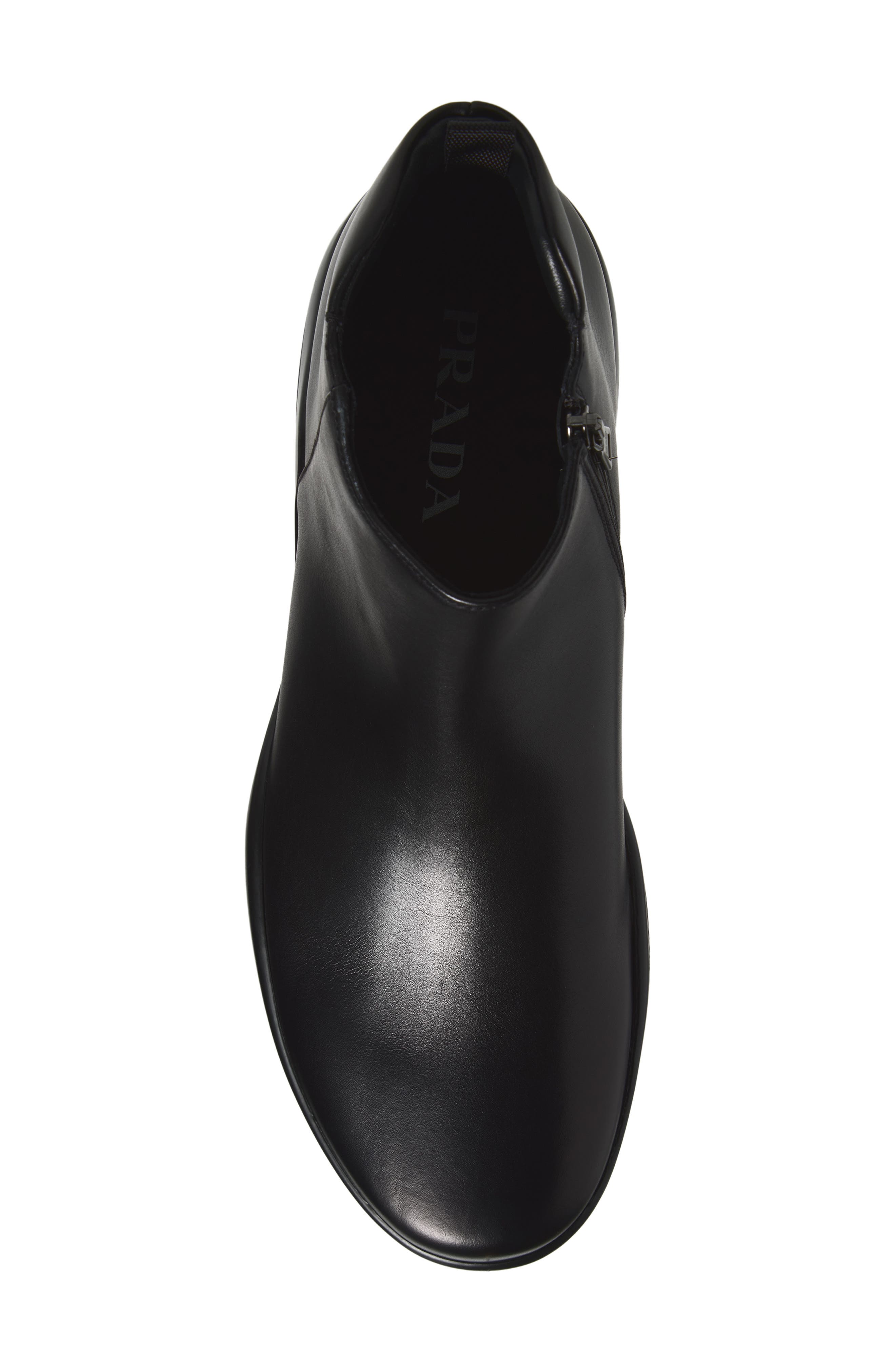 Toblach Leather Ankle Boot, Alternate, color, NERO