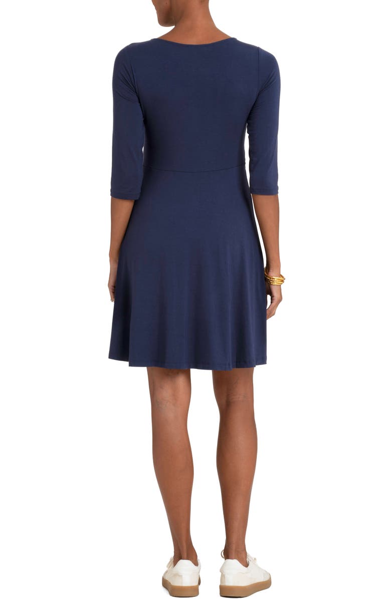 Seraphine Assorted 2-Pack A-Line Maternity/Nursing Dresses, Alternate, color,