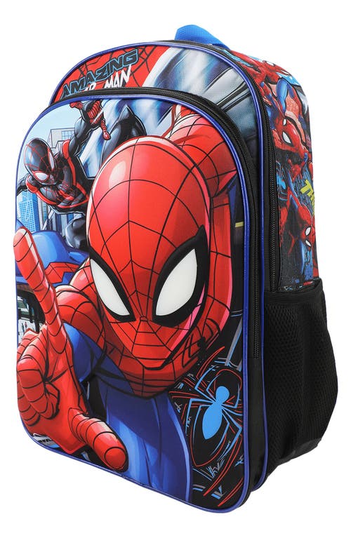 Bioworld Kids' Spider Man Backpack In Black