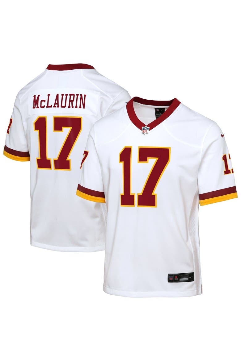 Youth Nike Terry McLaurin White Washington Commanders Game Super Bowl Era Jersey, Alternate, color, White