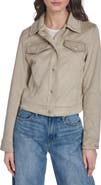 Levi's Studded Faux Suede Jacket