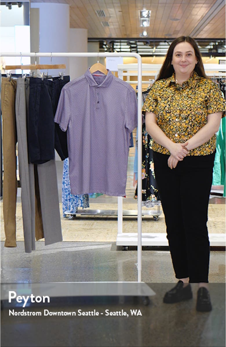 Geo Print Performance Polo, sales video thumbnail