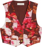 Zimmermann Luna Print Drill Vest