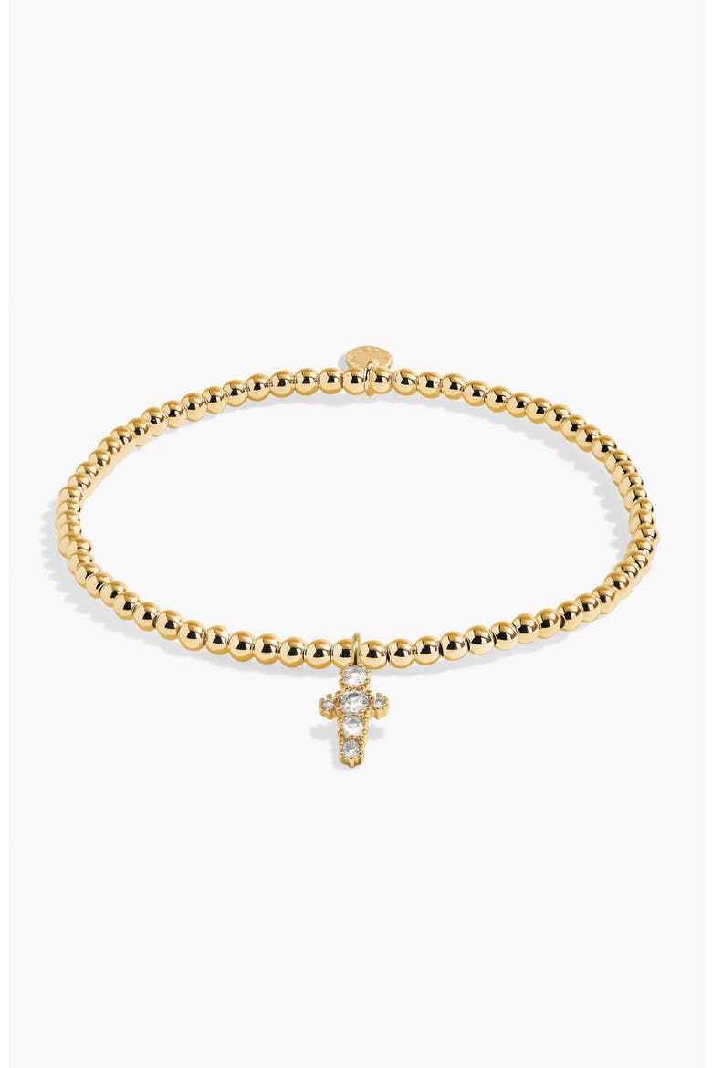 Faith A Little 'Blessing' Bracelet In Gold-Tone Plating, Alternate, color, Metallic Gold