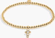 A Littles & Co Faith A Little 'Blessing' Bracelet In Gold-Tone Plating