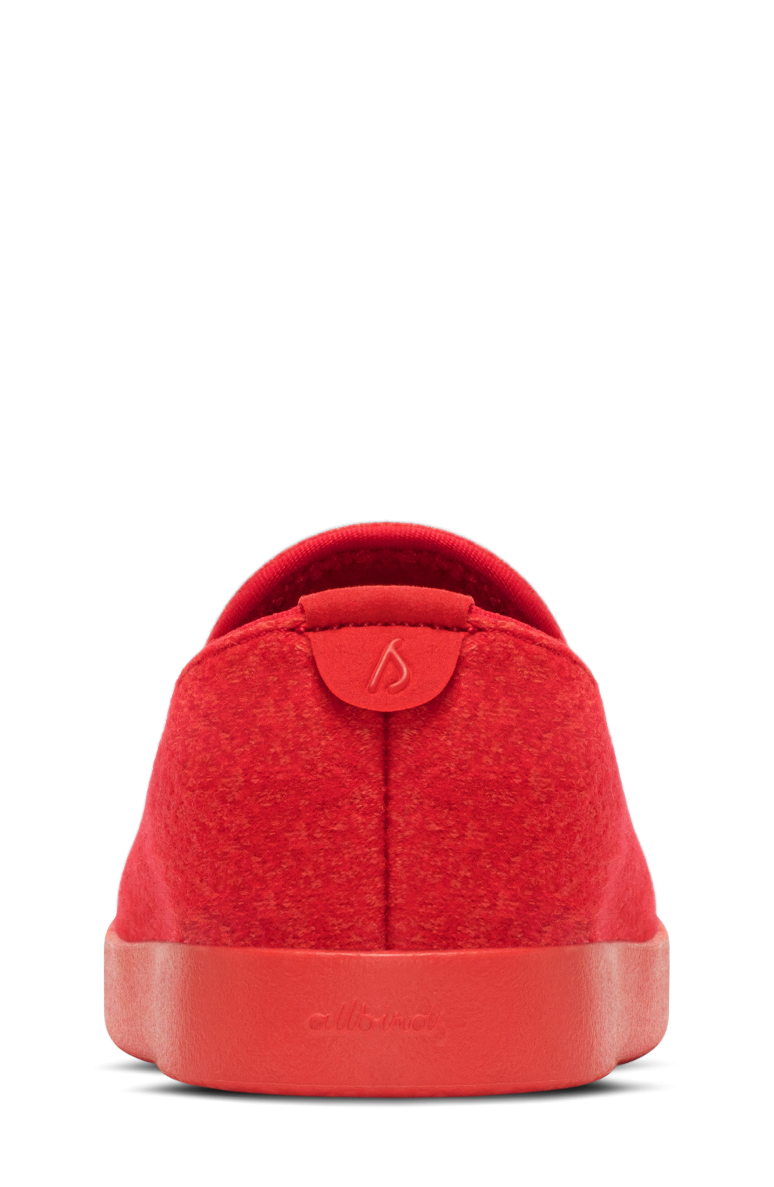 Allbirds Kids' Wool Lounger Slip-On Shoe, Alternate, color, Bloom Red/ Bloom Coral