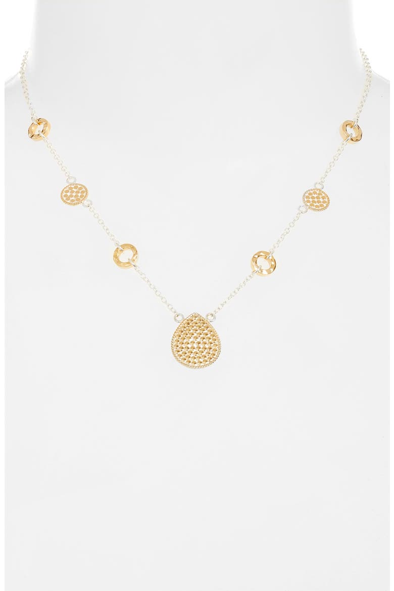Drop Collar Necklace (Nordstrom Exclusive), Alternate, color, GOLD/ SILVER