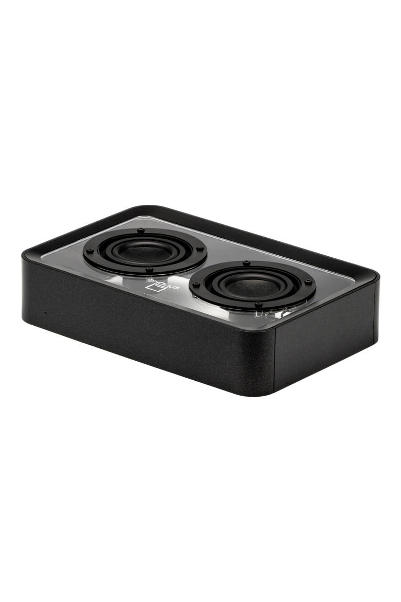 Mage See-Through Bluetooth Speaker, Alternate, color, BLACK