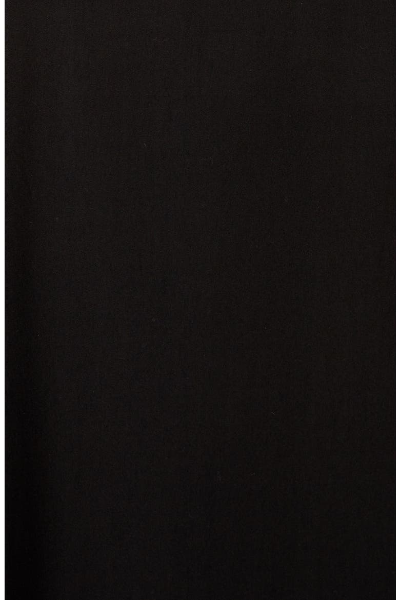 Midi Tank Dress with Removable Sleeveless Turtleneck, Alternate, color, BLACK