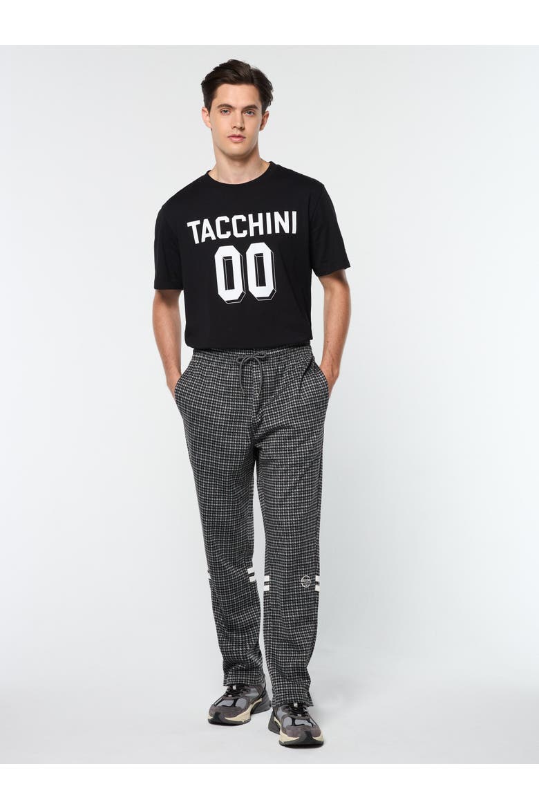 Dallas Houndstooth Track Pant, Main, color, BLACK BEAUTY