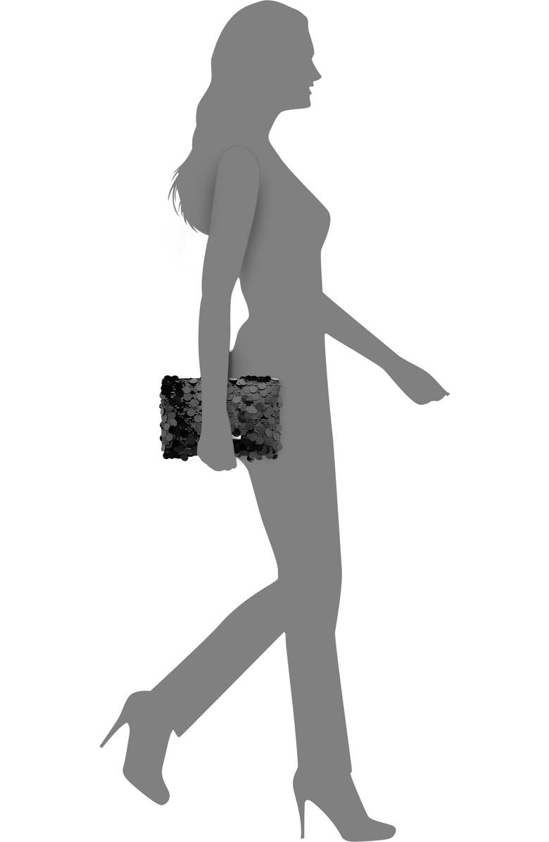 Nina Umma Sequin Clutch, Alternate, color,