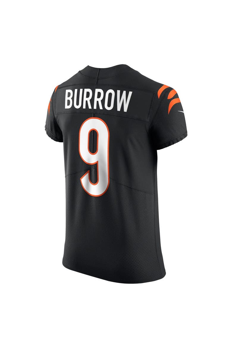 Men's Nike Joe Burrow Black Cincinnati Bengals Vapor Elite Jersey, Alternate, color, Black