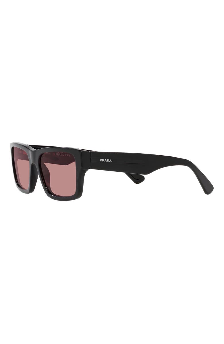 Prada 57mm Gradient Square Sunglasses, Alternate, color, 