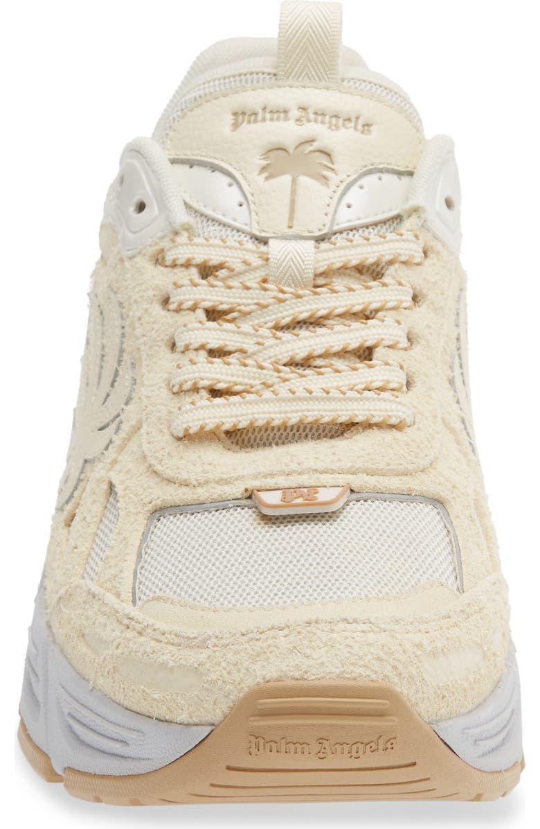 Palm Angels The Palm Runner Sneaker, Alternate, color, Beige