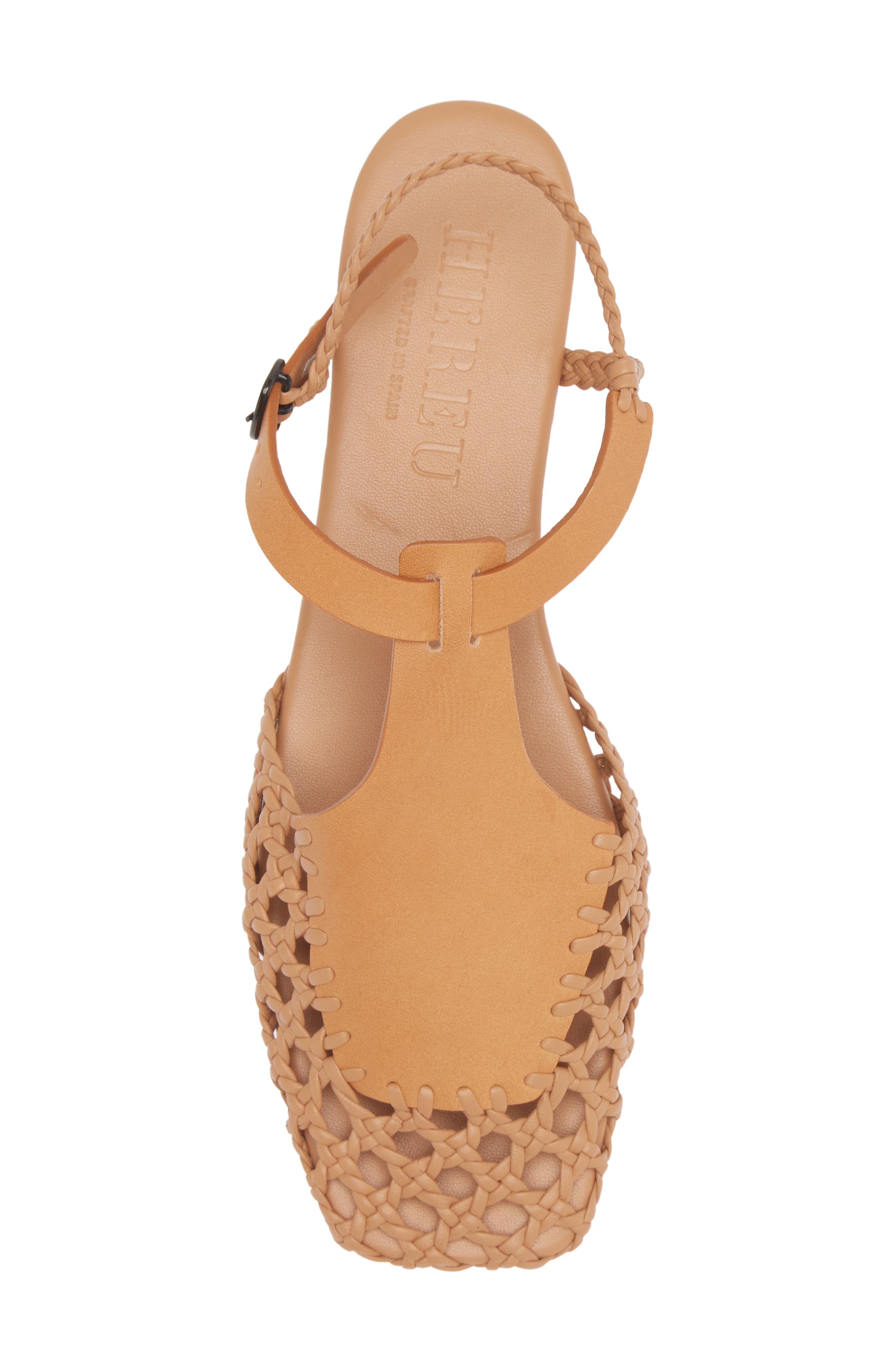 Reixa Woven T-Strap Sandal, Alternate, color, NATURAL
