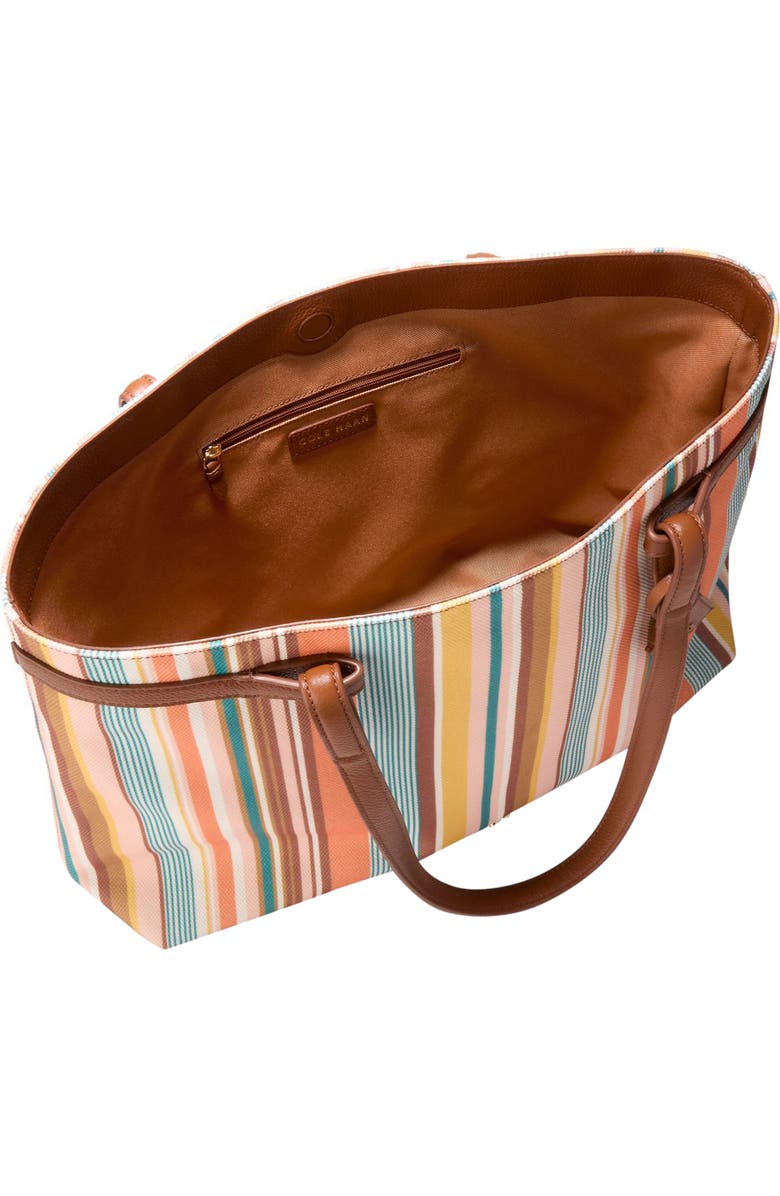 Cole Haan Essential Stripe Canvas Tote, Alternate, color,