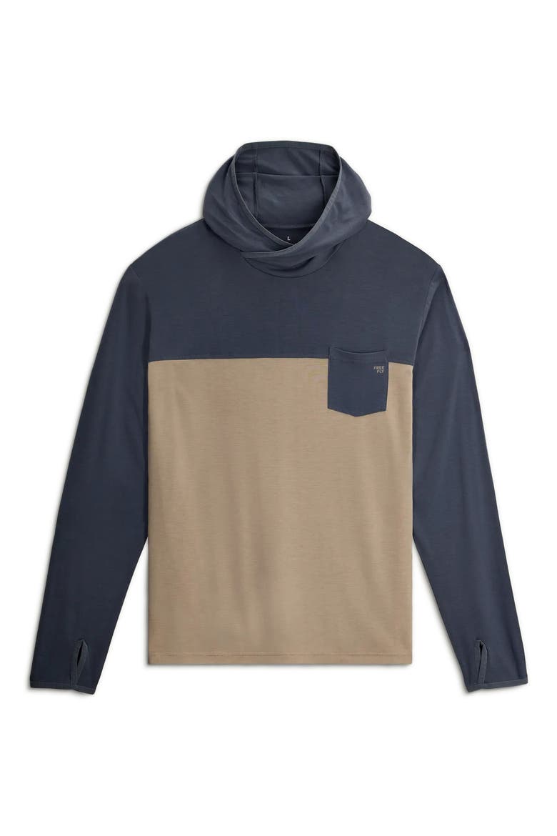 Hybrid Performance Hoodie, Alternate, color, STORM CLOUD / DESERT TAN