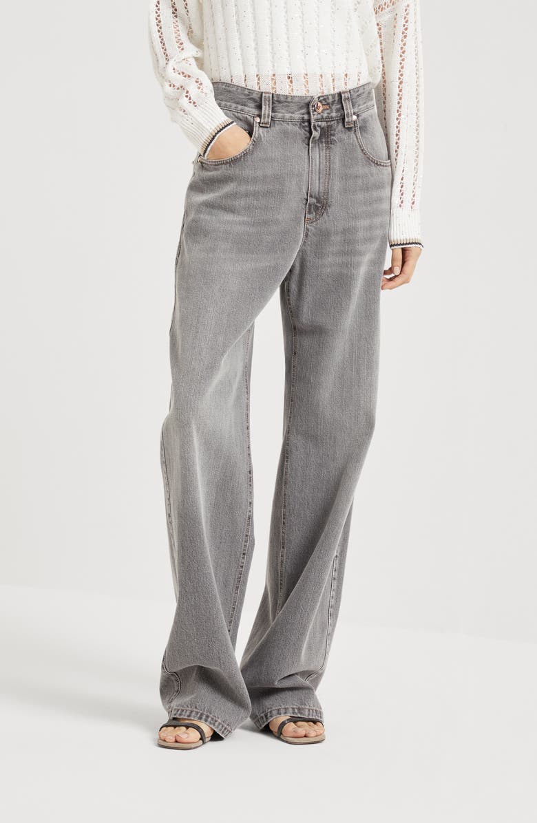 Brunello Cucinelli Contemporary Loose trousers, Alternate, color, 