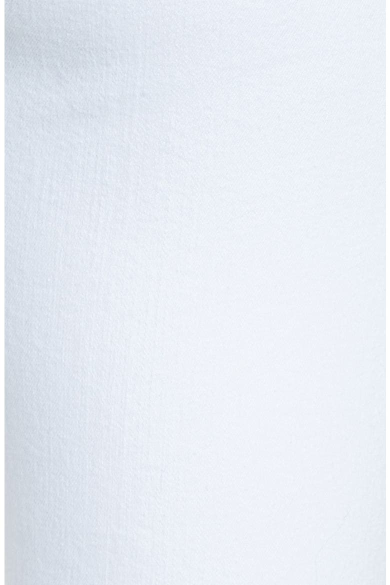 Release Hem Stretch Skinny Ankle Jeans, Alternate, color, WHITE DENIM