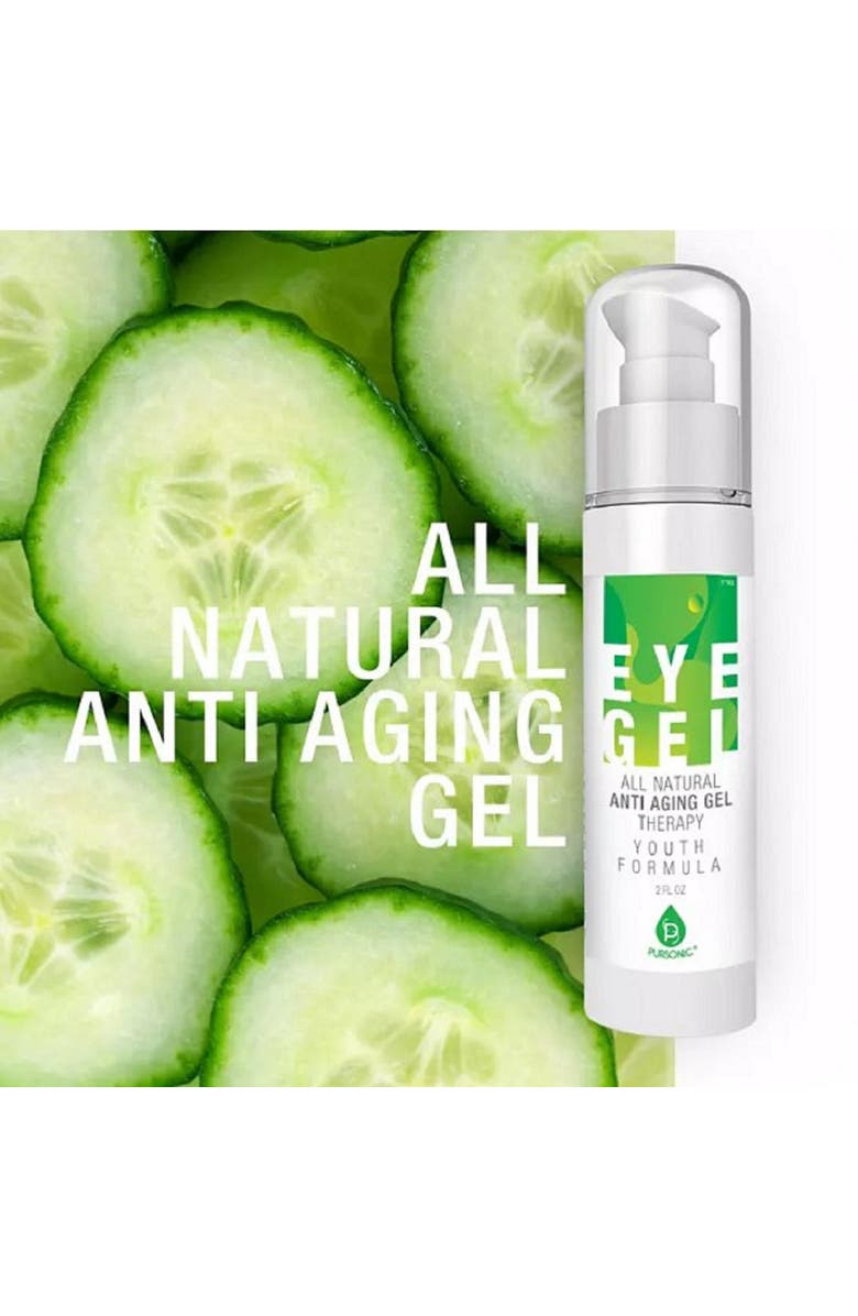 PURSONIC All Natural Professional Anti Aging Eye Gel 2 Oz, Alternate, color, 