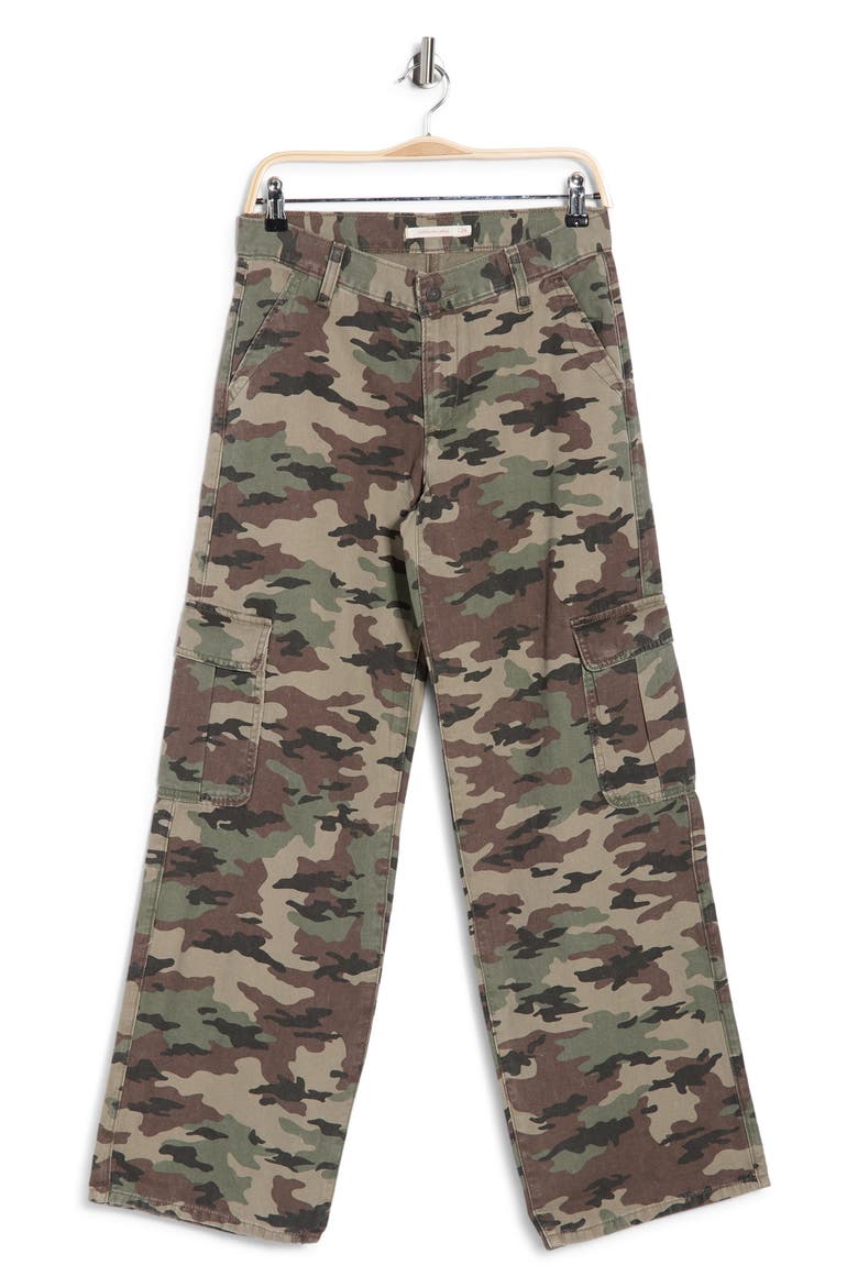 Superlow Loose Fit Cargo Pants, Alternate, color, WALLER CAMO COVERT CANVAS