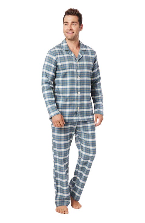 Men
s Flannel Pajama Set