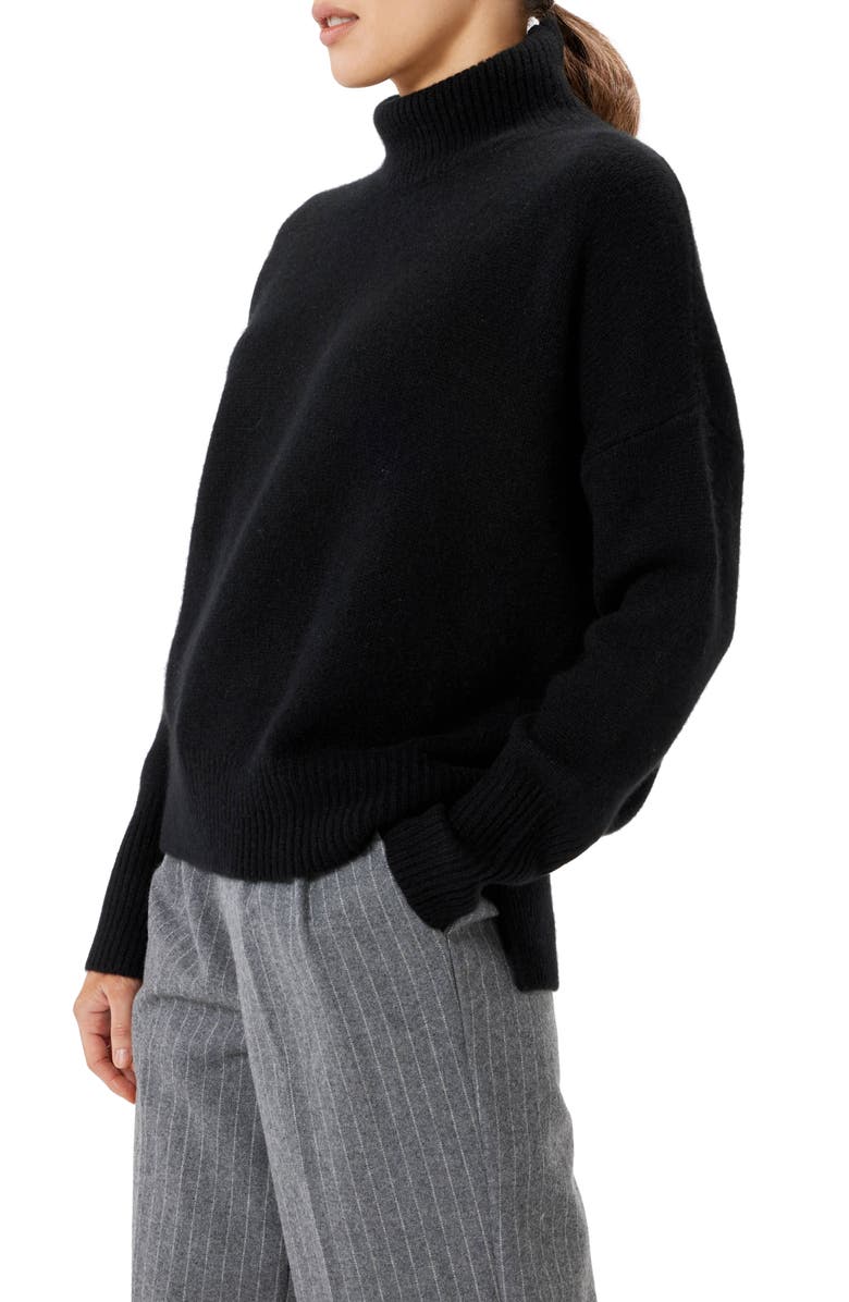 Sophie Rue Wool & Cashmere Turtleneck Sweater, Alternate, color, 