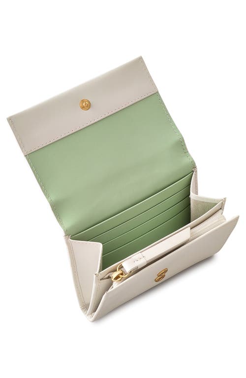 Radley Kite Medium Leather Flapover Wallet In Neutral