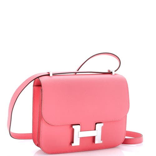 Pre-owned Hermes Hermes Constance Nm Bag Epsom 18 In Pink
