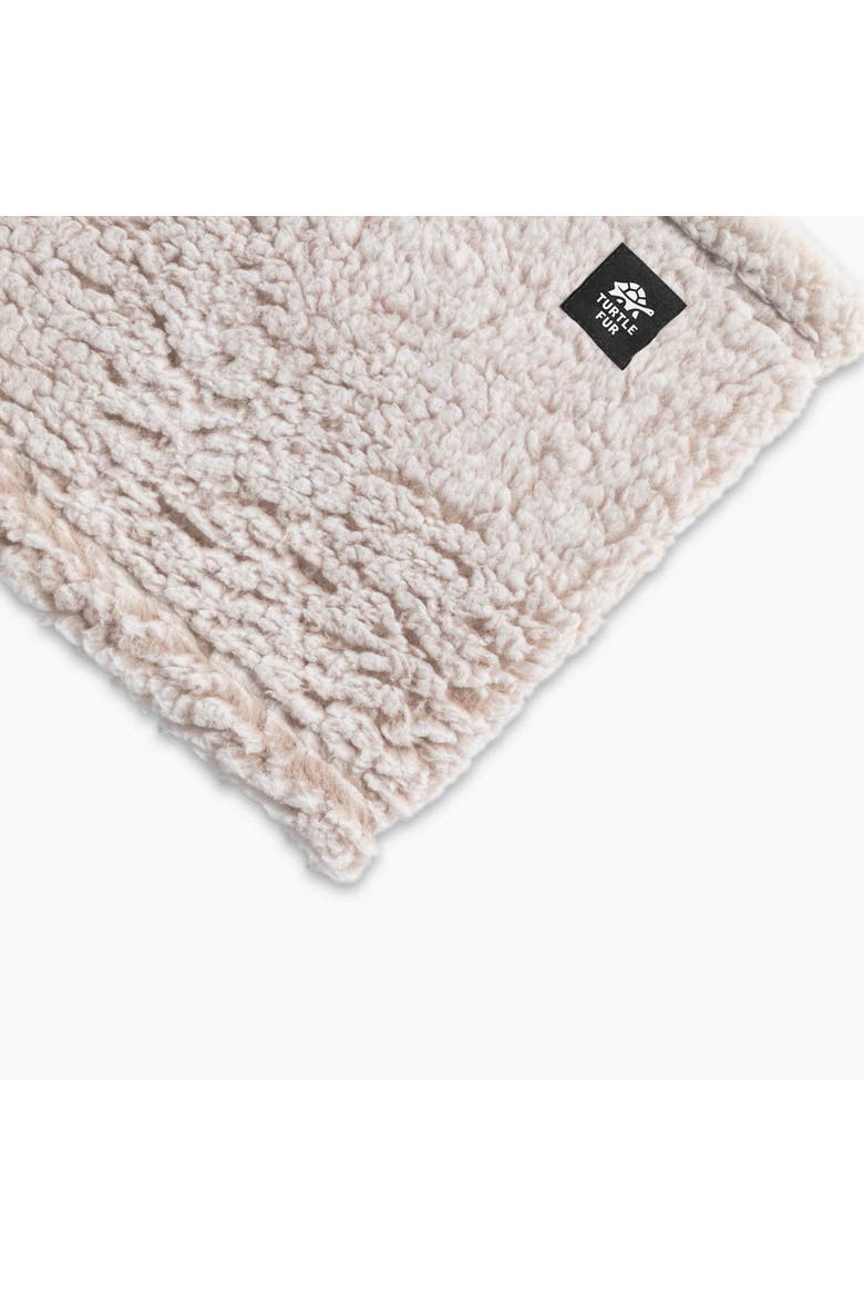 Kids Fleece Neck Warmer, Alternate, color, Natural