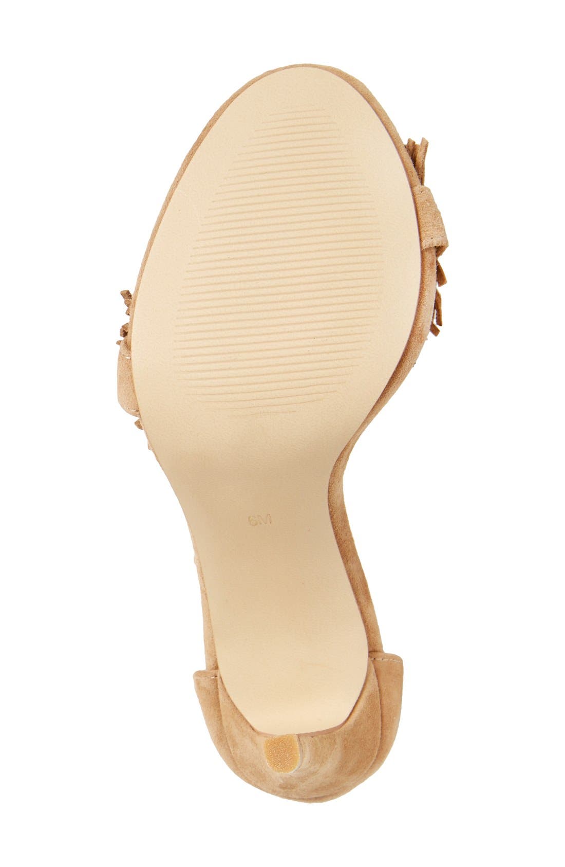 Steve Madden 'Sassey' Fringe Sandal, Alternate, color, 