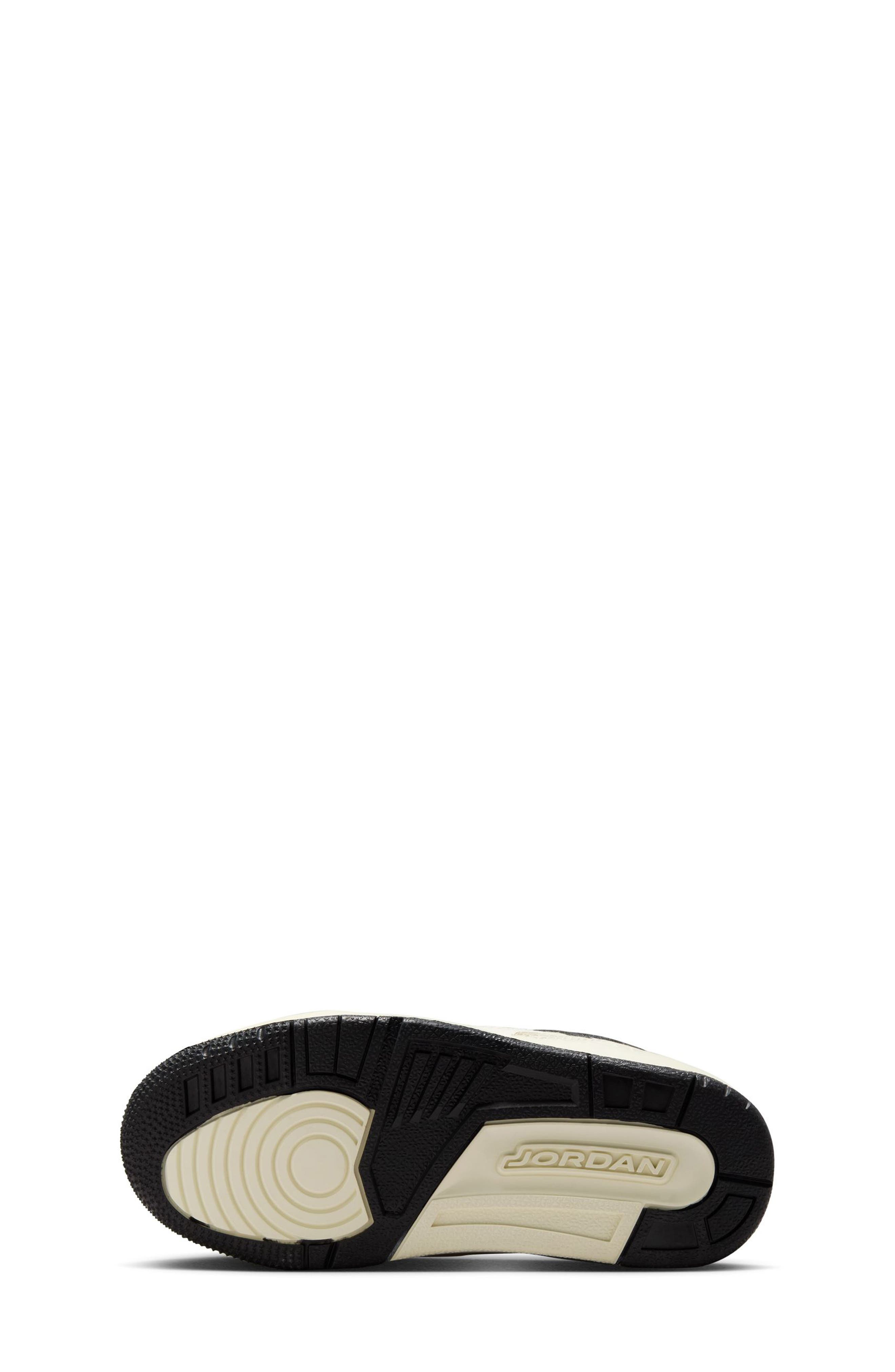 Jordan Kids' Spizike Low Top Sneaker, Alternate, color, Sail/ Orange/ Black/ Pine