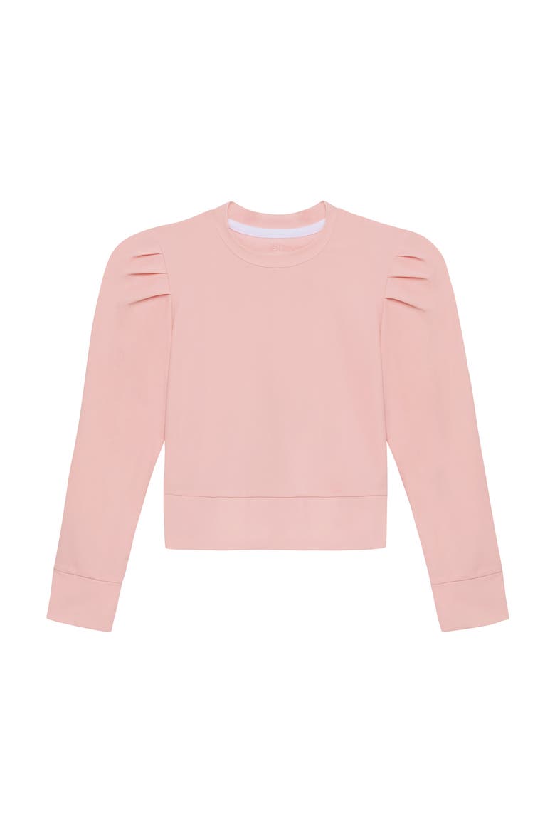 Girls Pullover Sweatshirt, Main, color, Pink