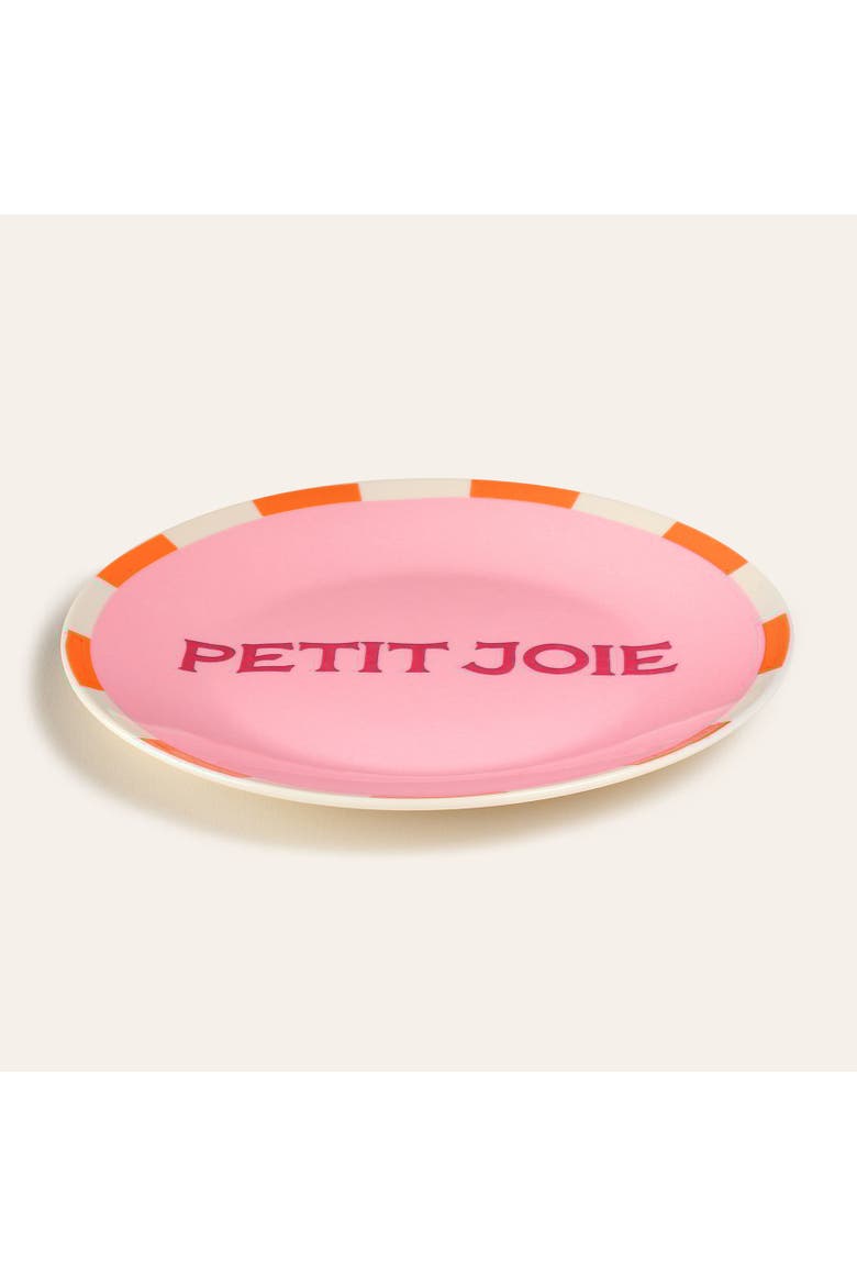 Petit Porcelain Plate 2 Pcs Set, Alternate, color, Green-Pink