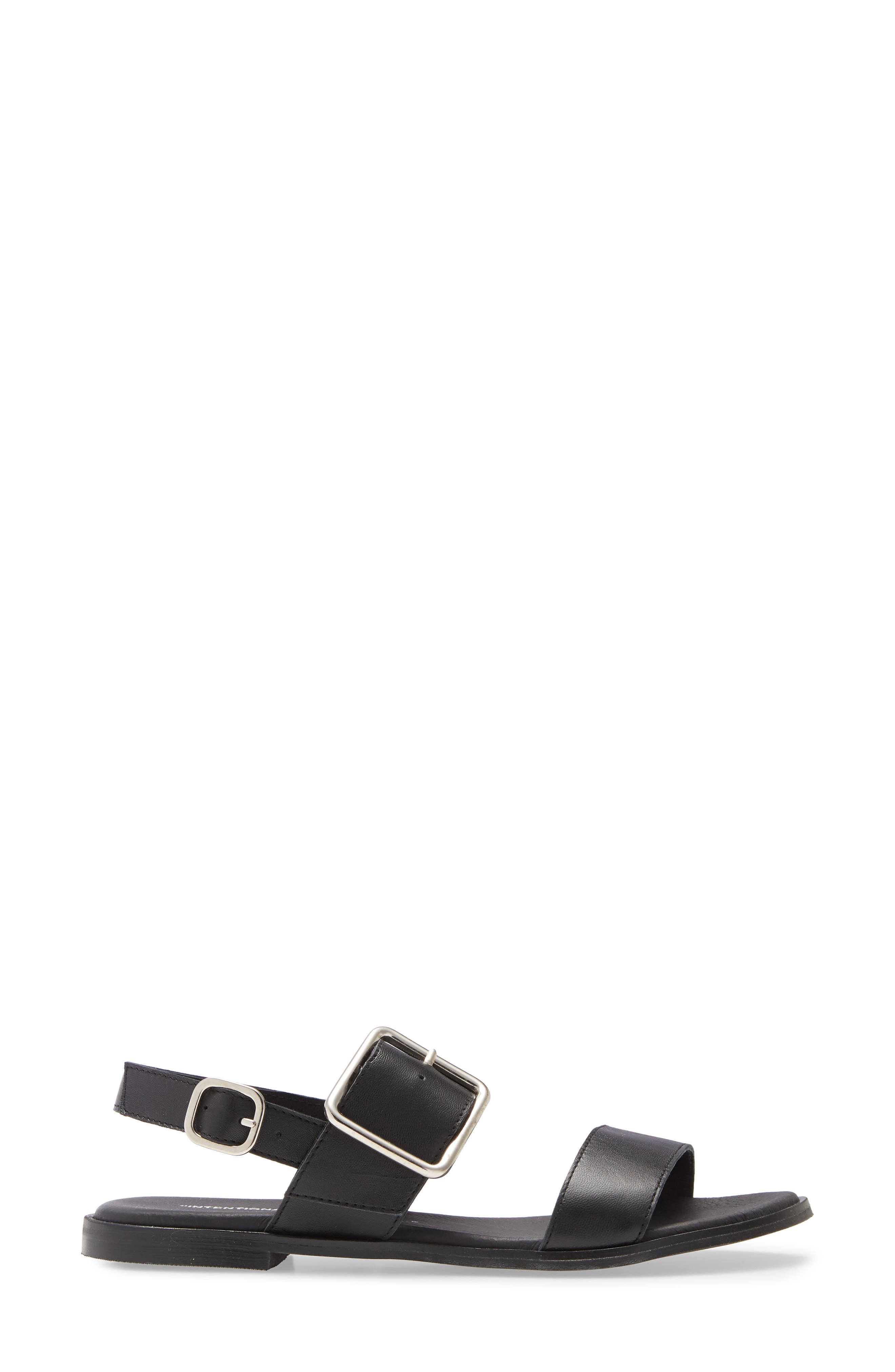 Max Slingback Sandal, Alternate, color, BLACK LEATHER