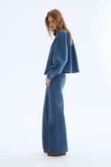 H&M Puff-sleeved Twill Jacket