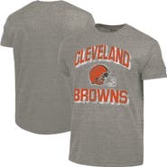 Champion Men's Champion Charcoal Cleveland Browns Ultimate Tri-Blend T-Shirt