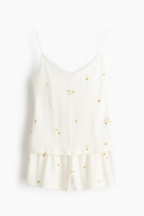 Cotton Pointelle Pyjamas