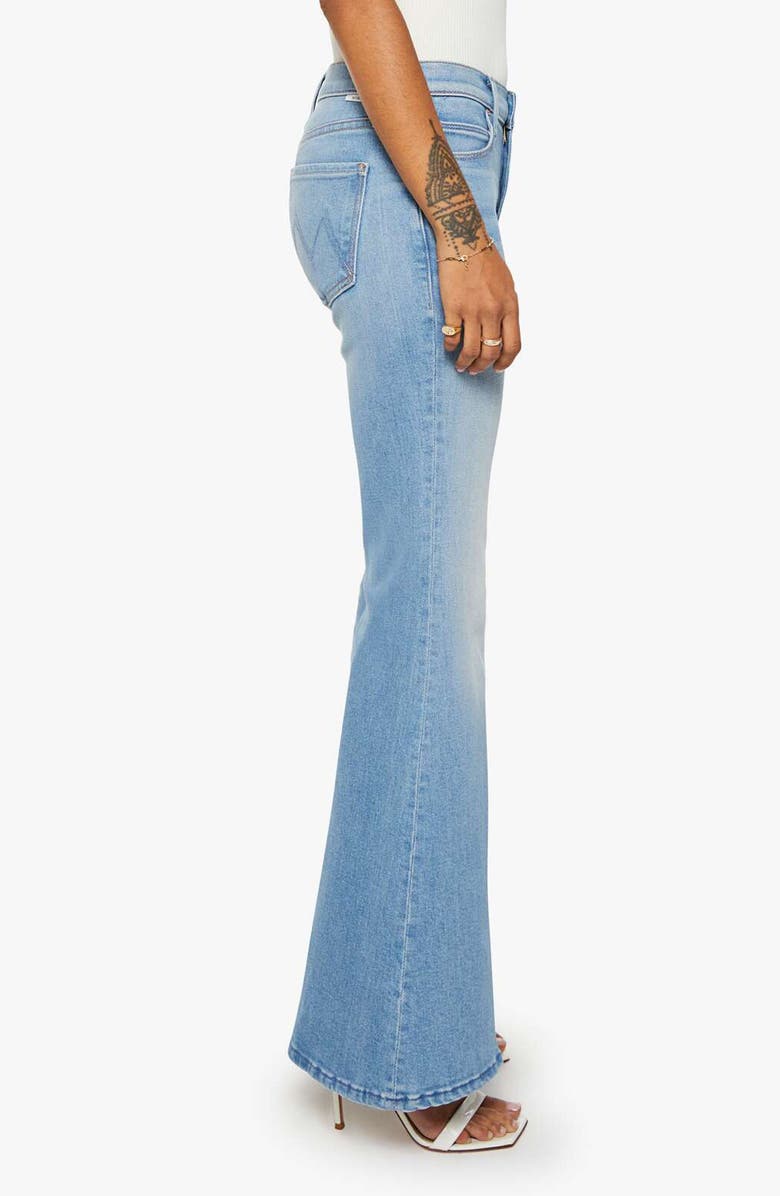 MOTHER Lil' Doozy High Waist Flare Jeans, Alternate, color, Room Service