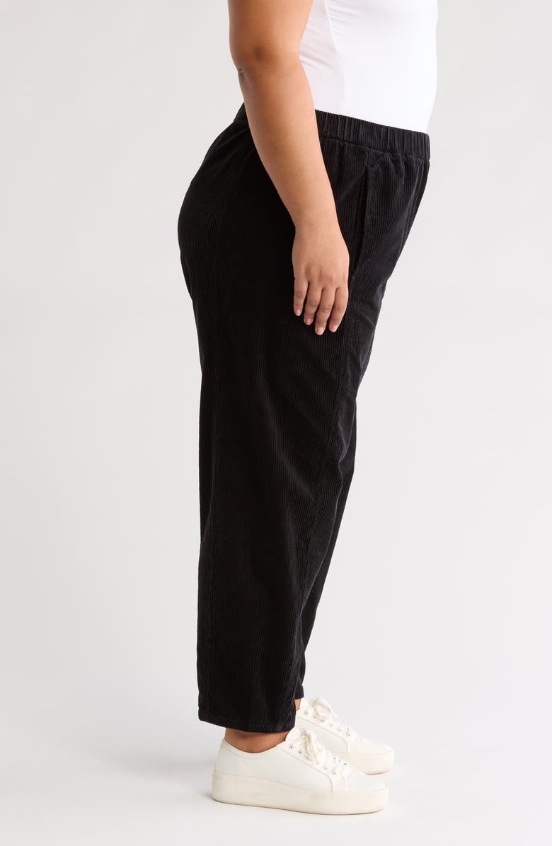 Eileen Fisher Ankle Length Corduroy Lantern Pants, Alternate, color, 