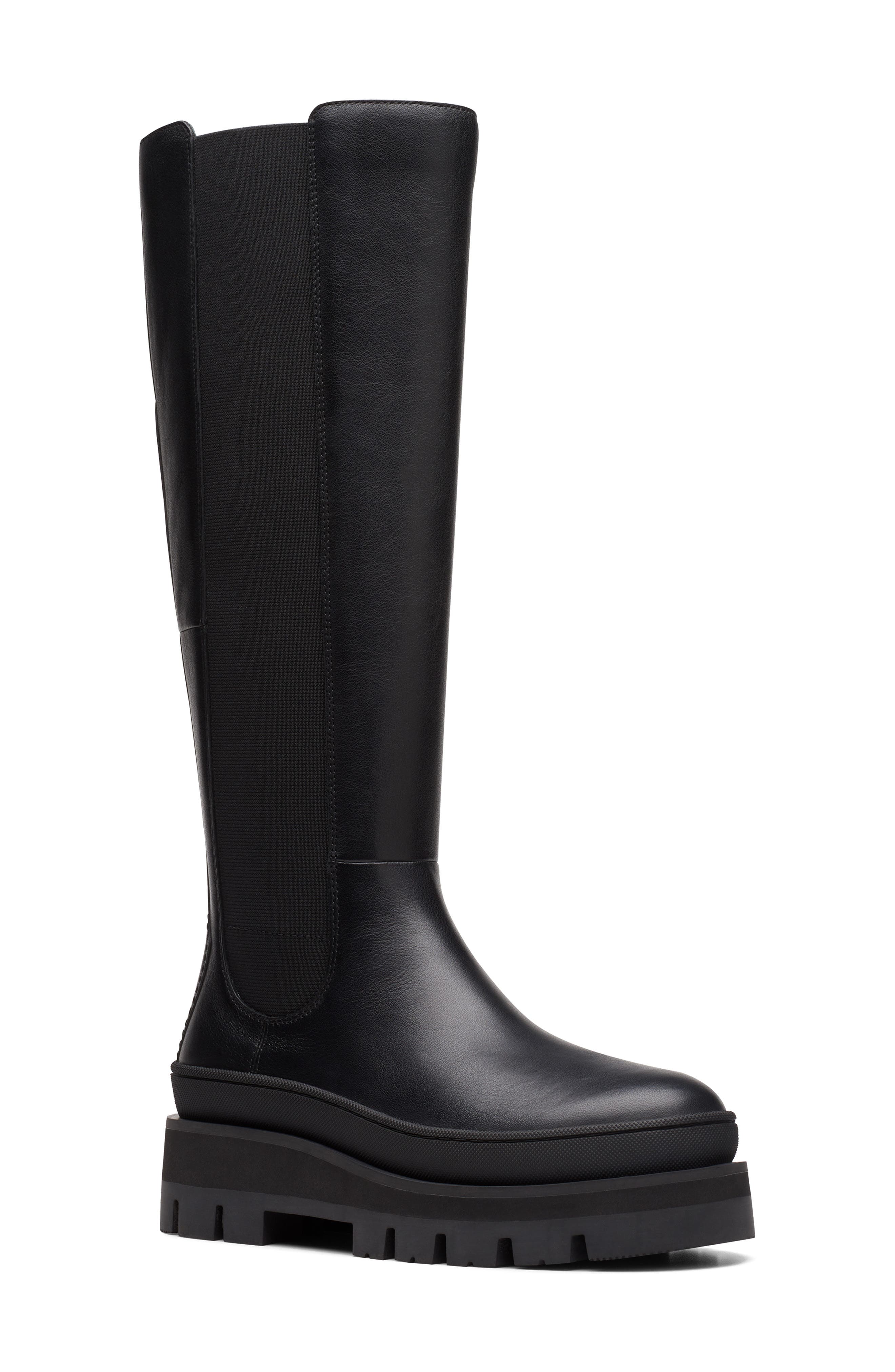 Clarks<sup>®</sup> Orianna Knee High Boot, Main, color, 