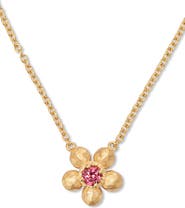 Eloise Jewelry Flore Necklace Pink Tourmaline