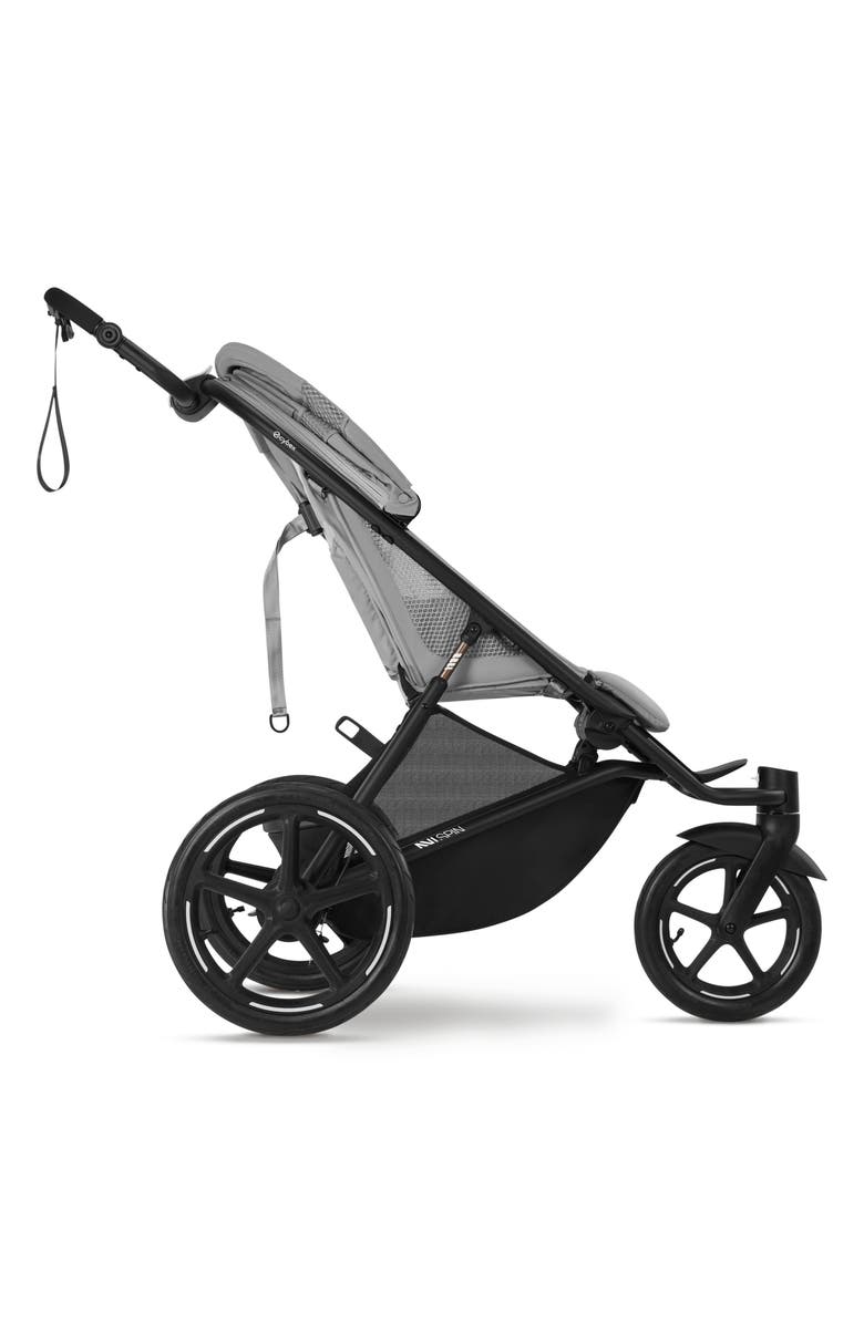 CYBEX Avi Spin Jogging Stroller, Alternate, color, Fog Grey