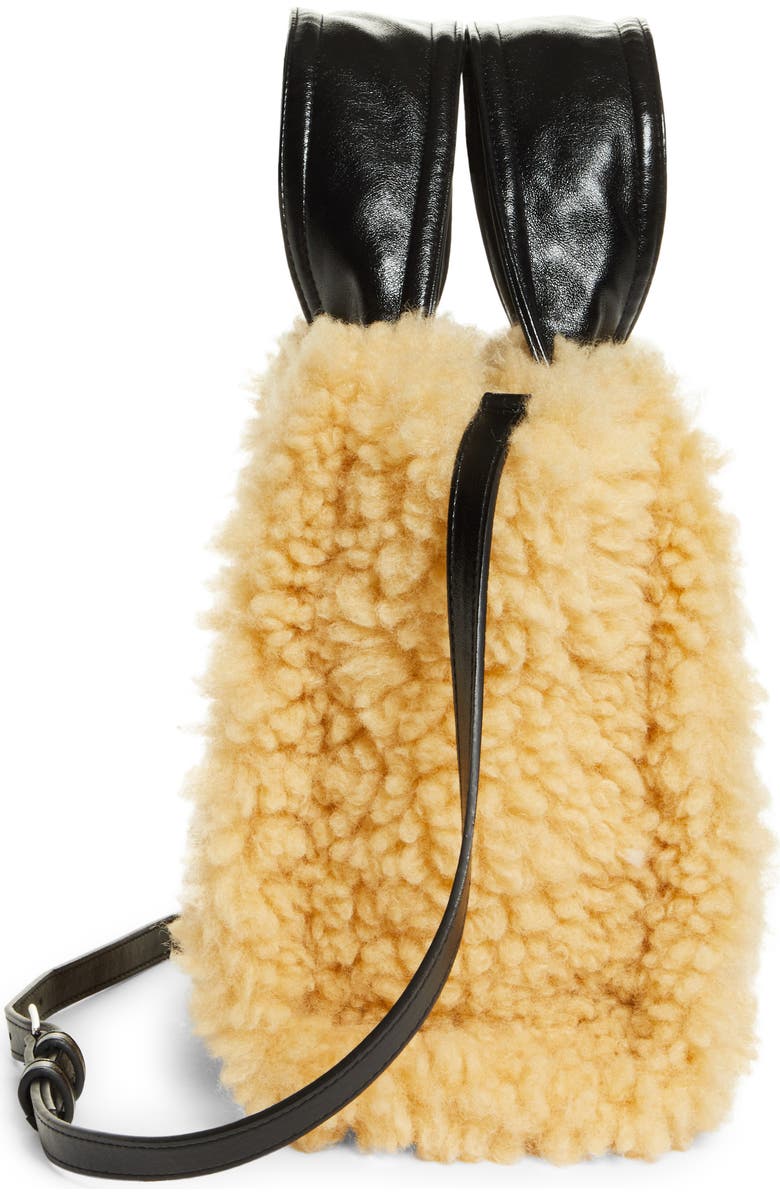 Stand Studio Lucille Faux Fur Tote Bag, Alternate, color,