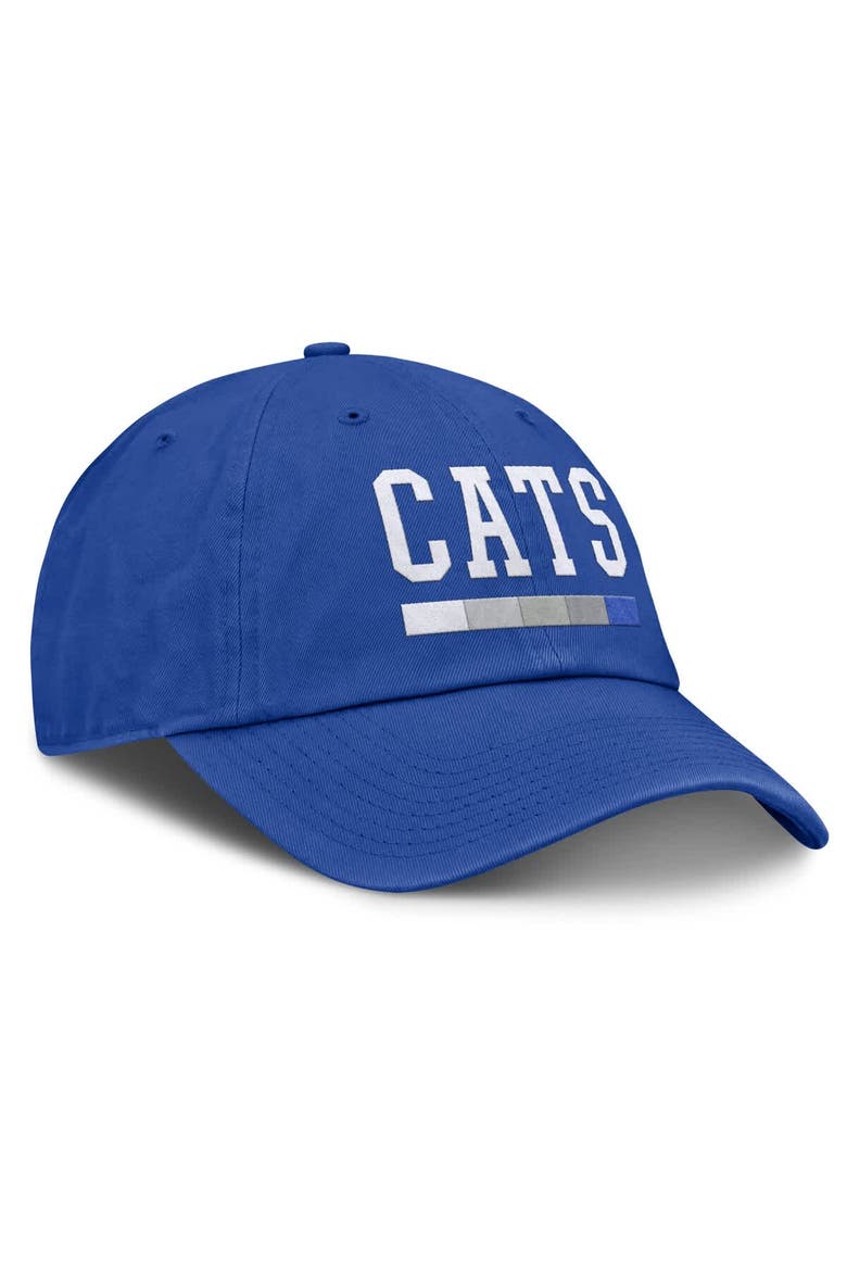 Men's Nike Royal Kentucky Wildcats Club Campus Adjustable Hat, Alternate, color, Royal