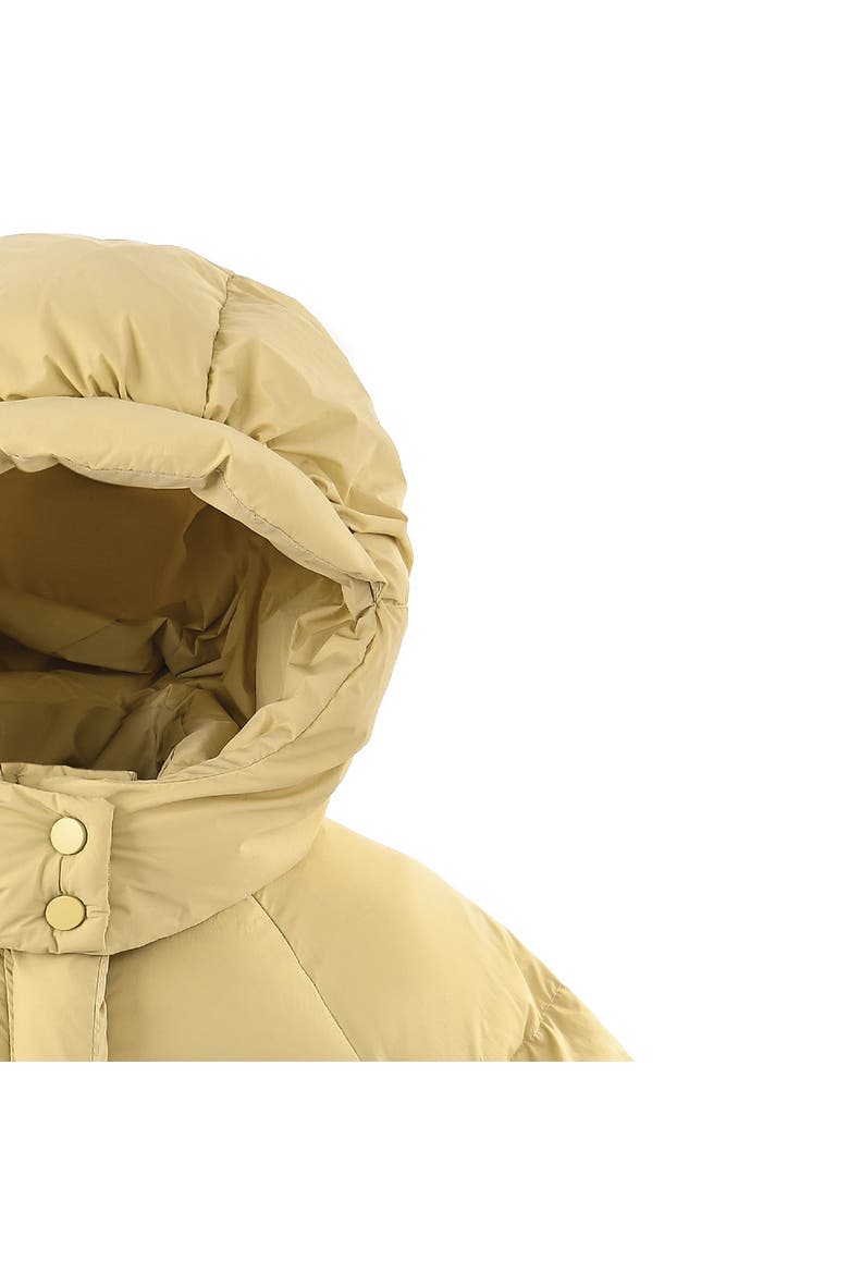 Glow Heart-Pocket Puffer Jacket, Alternate, color, Yellow