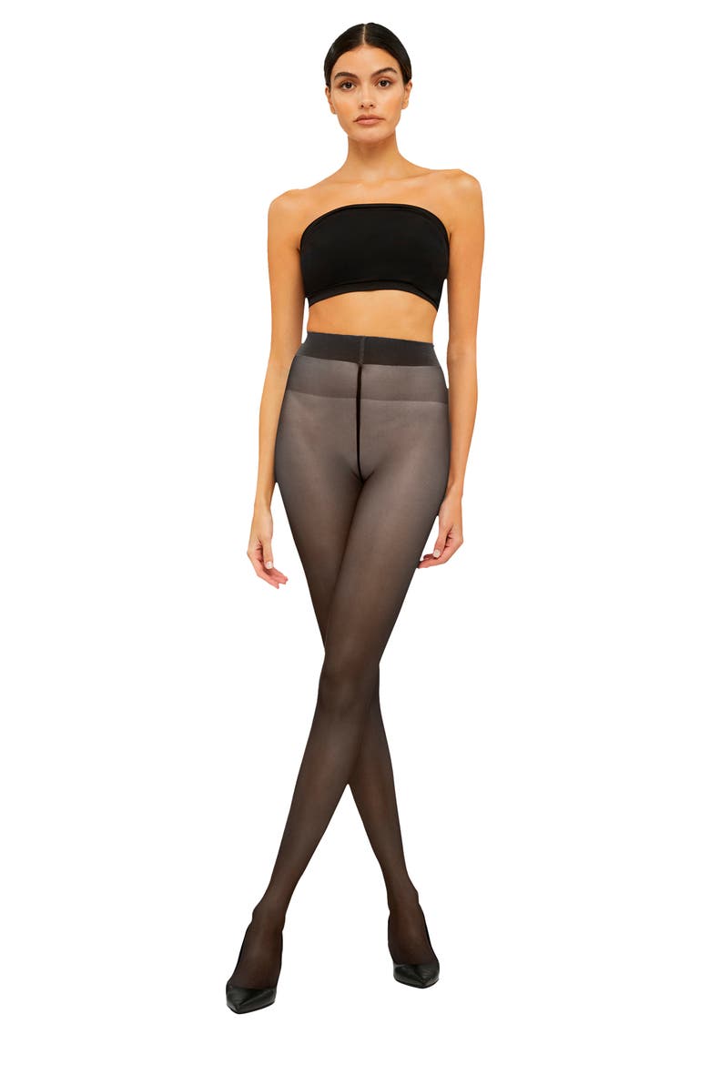 Satin Touch Tights, Alternate, color, STEEL