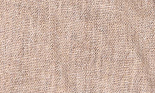 Saachi Wool Blend Fringe Scarf In Beige
