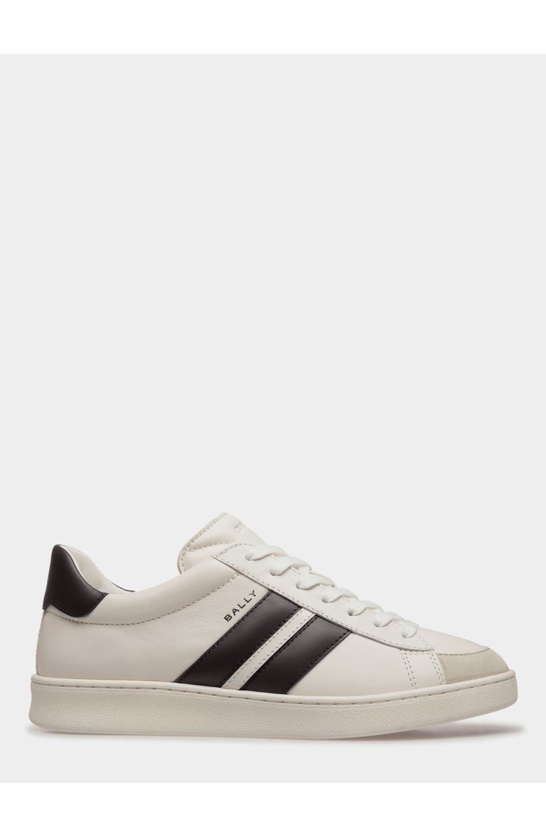 Bally Tennis Sneaker in Plain Calf Leather, Main, color,