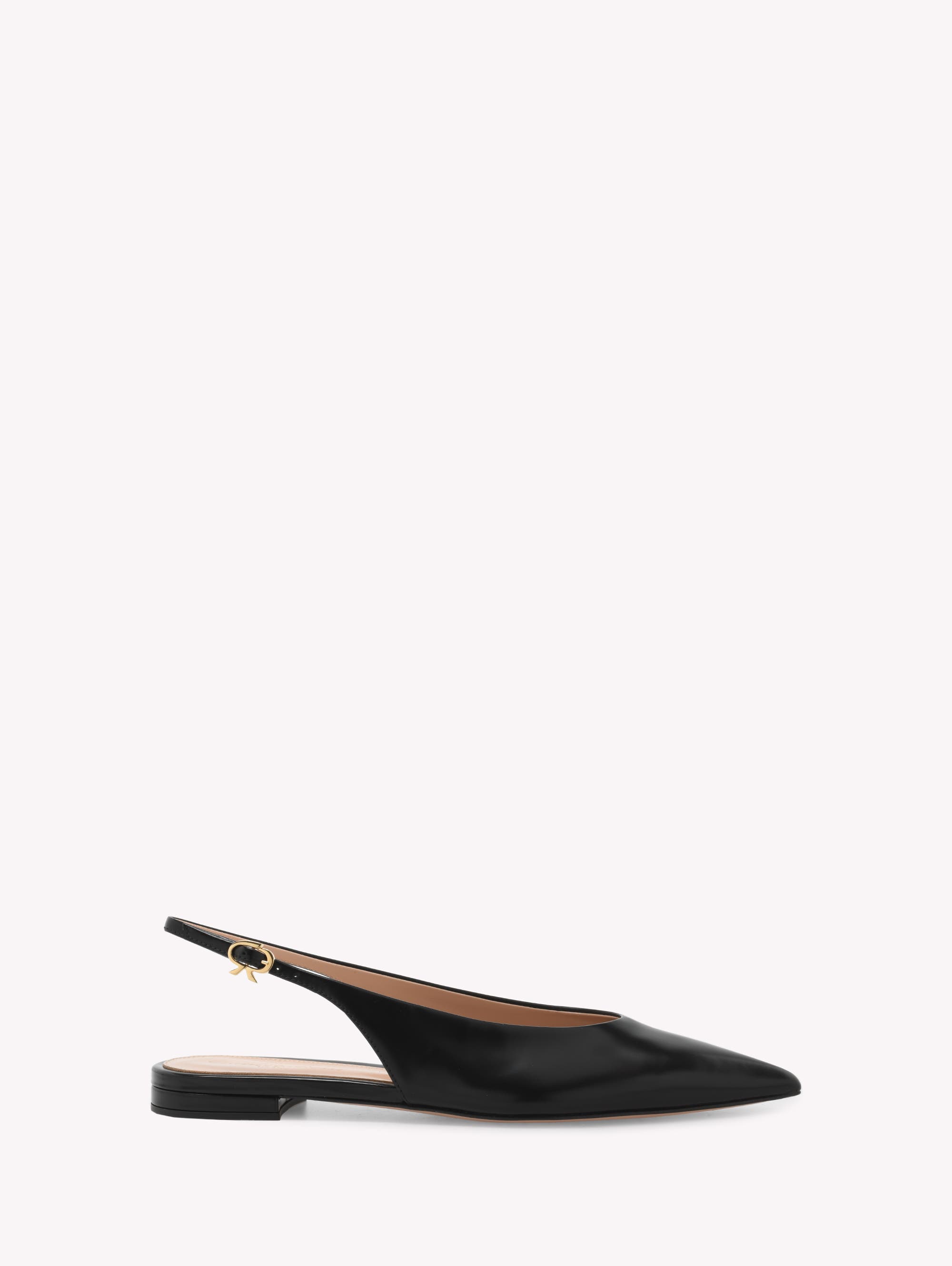 Gianvito Rossi Robbie Sling 05, Main, color, Black Patent